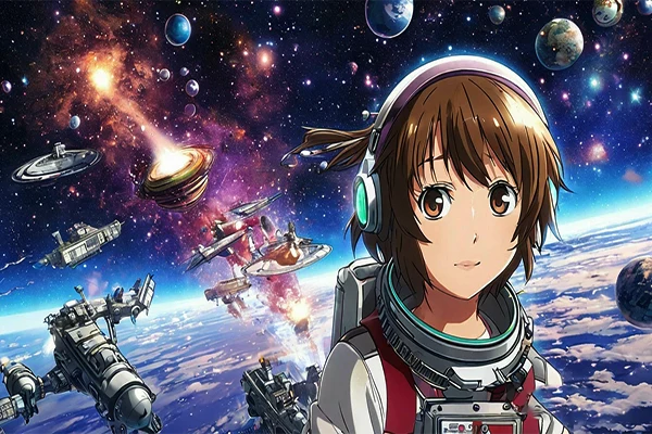Подборка аниме Аниме про космос